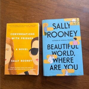 Set of 2 Sally Rooney books